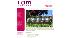Desktop Screenshot of iamnatural.co.uk